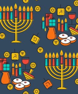 Menorahs and Gelt
